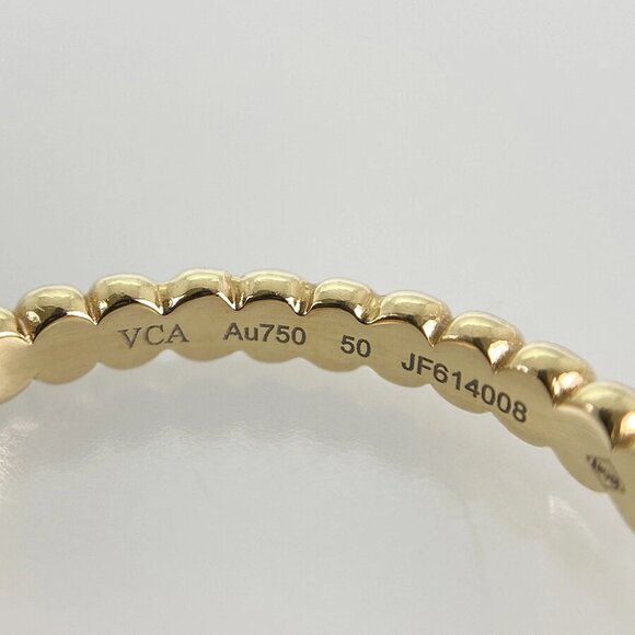 Van Cleef & Arpels Perlee Yellow gold Ring - Picture 4 of 13